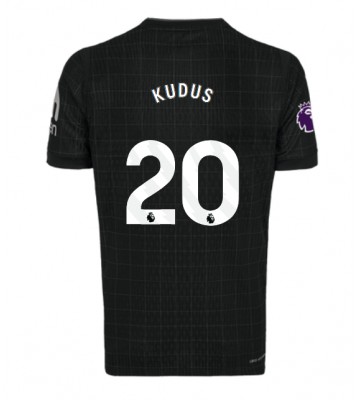 Tottenham Hotspur Mohammed Kudus #20 Udebanetrøje 2025-26 Kortærmet